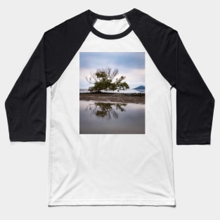 Reflected Tree Baseball T-Shirt